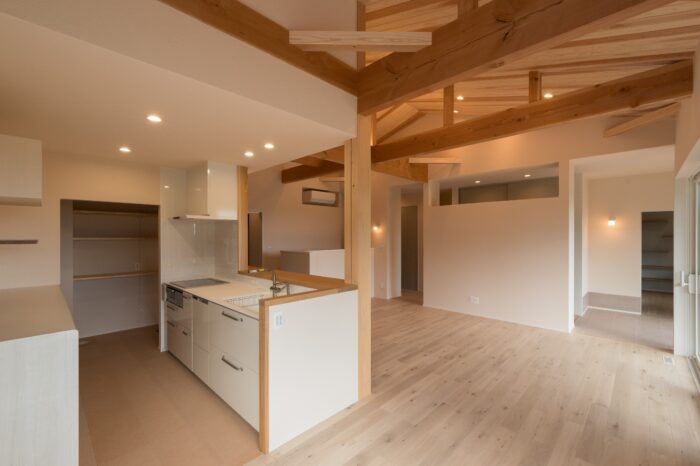 プライベートヌックがある平屋