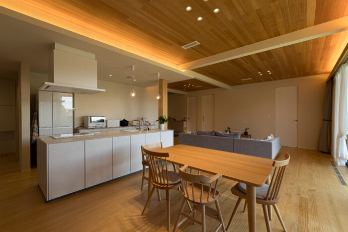 ライフスタイルに合わせて空間設計された平屋　(長期優良住宅)