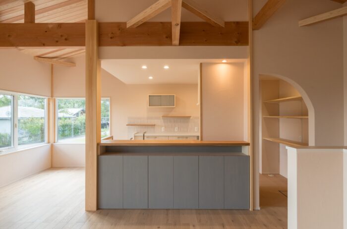 プライベートヌックがある平屋