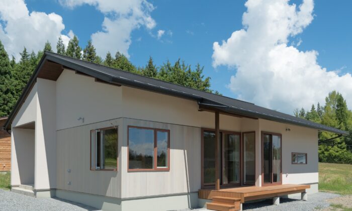 プライベートヌックがある平屋