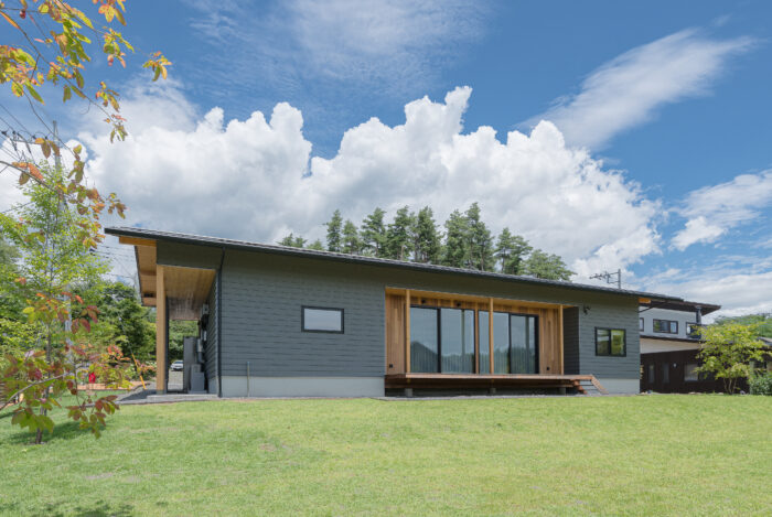 ライフスタイルに合わせて空間設計された平屋　(長期優良住宅)
