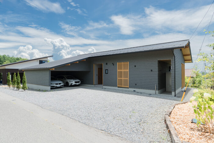 ライフスタイルに合わせて空間設計された平屋　(長期優良住宅)
