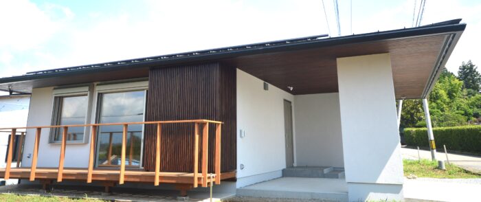 ライフスタイルに配慮された平屋