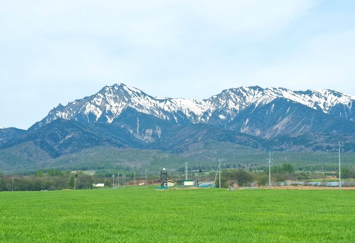八ヶ岳の山並み　画像