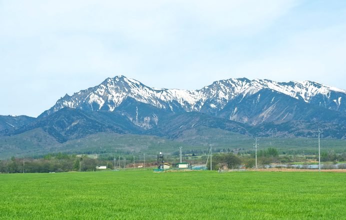八ヶ岳の山並み　画像